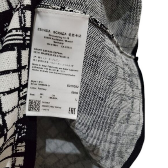 Escada knitted large tank top size L - Picture 5 of 5